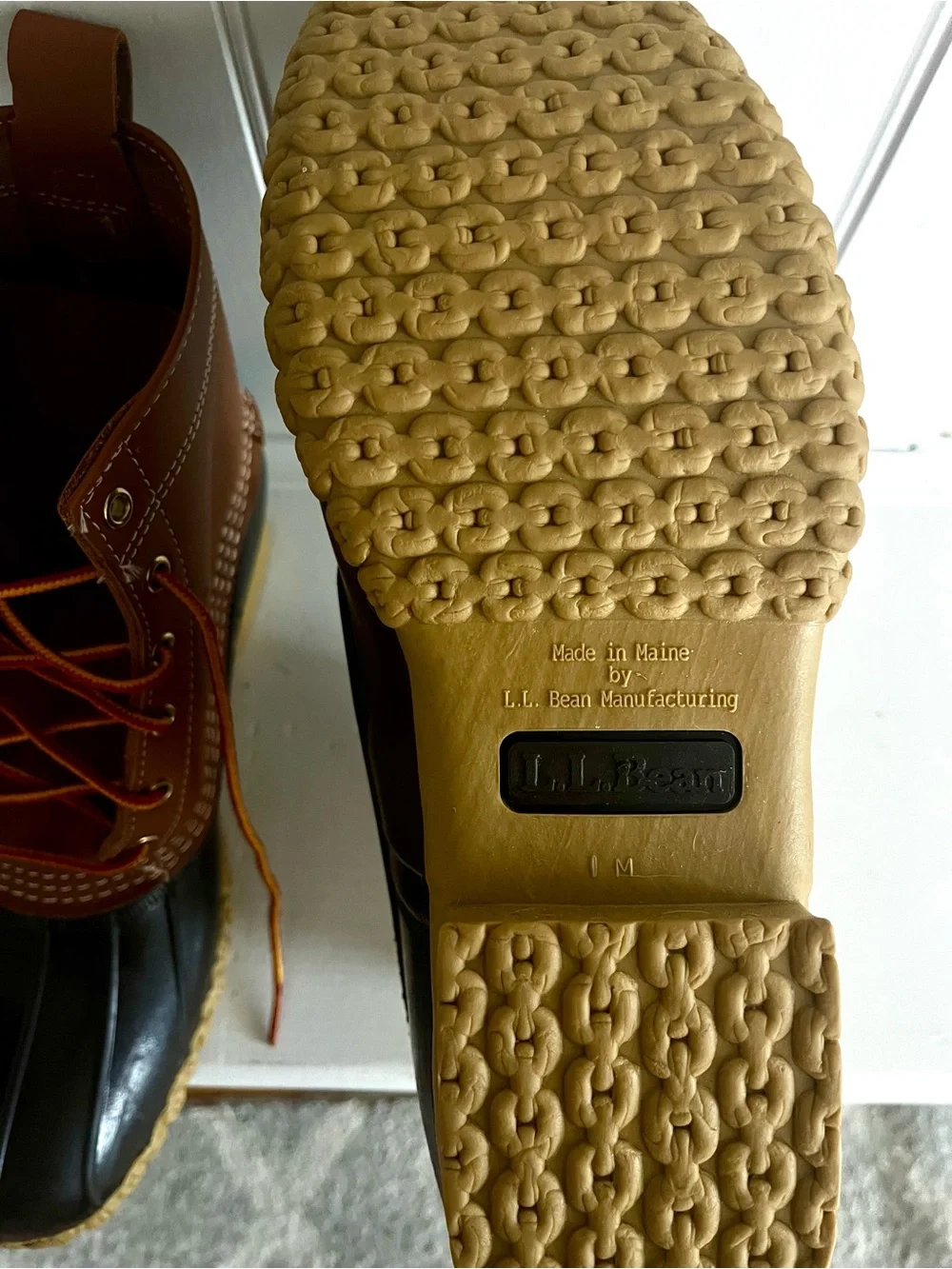 Men’s Bean Duck Boots - LL Bean NEW